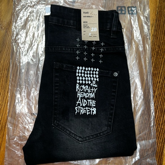 fresh Black Men's Jeans
